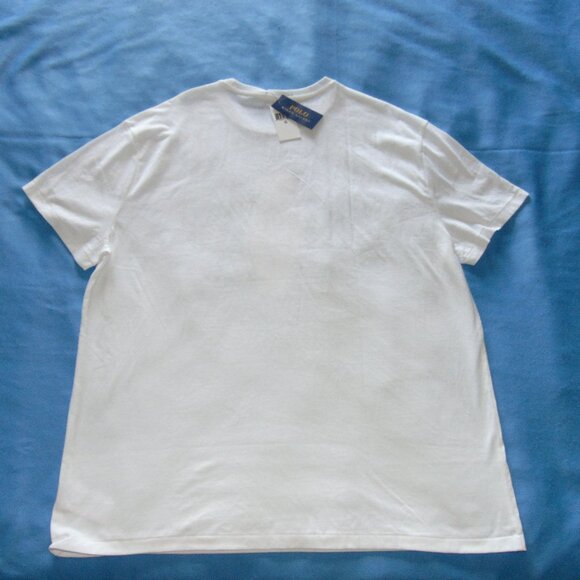 POLO RALPH LAUREN BEAR T SHIRT WHITE XL - Picture 4 of 4